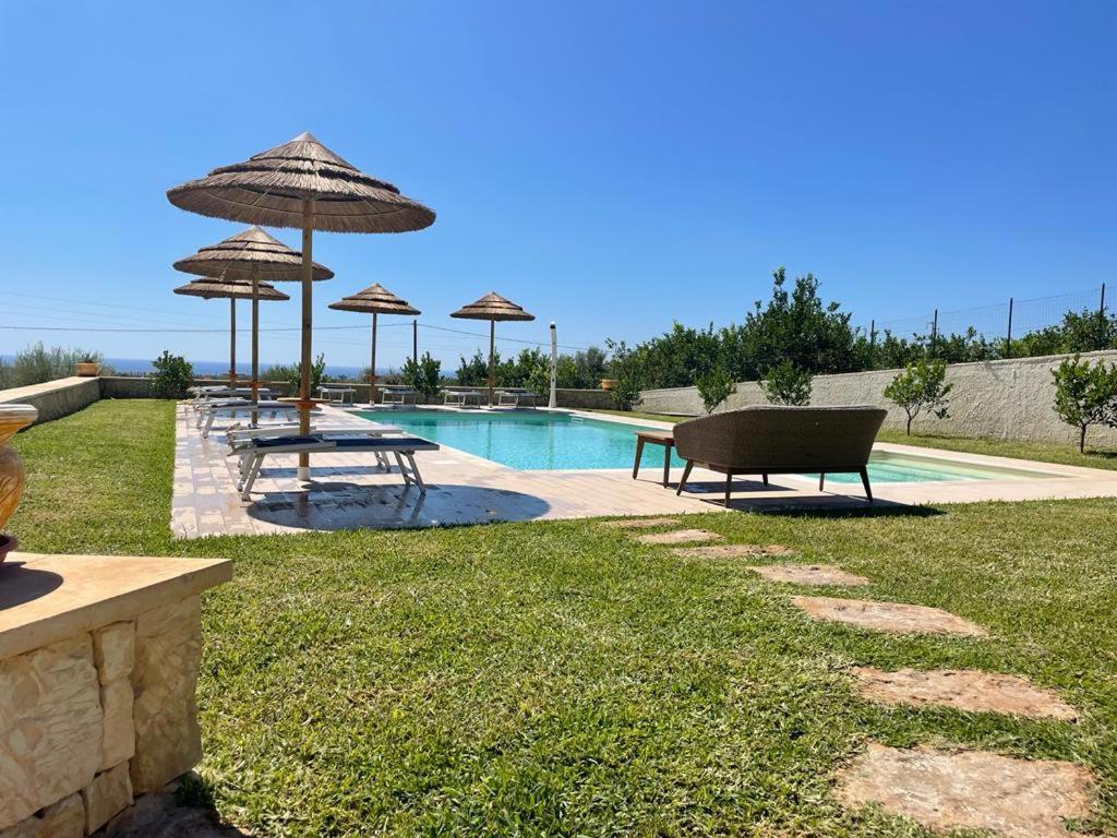 Villa Carmiano Luxury Bedrooms In Avola In The Province Of Syracuse With Spa And Swimming Pool And Wonderful Seaview Exteriör bild